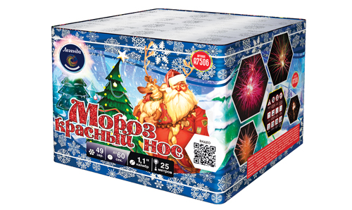  Батарея салютов Мороз Красный Нос  в Соликамске