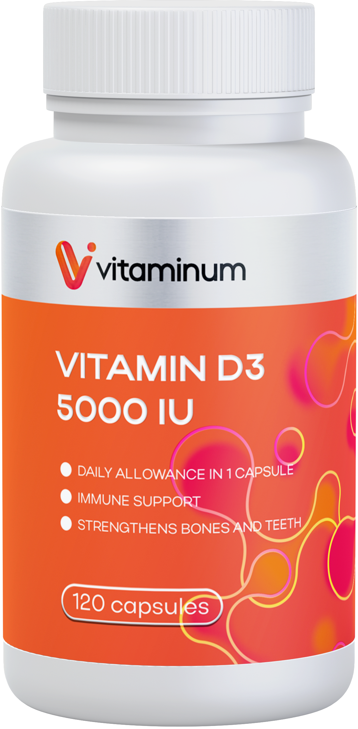  Vitaminum ВИТАМИН Д3 (5000 МЕ) 120 капсул 260 мг  в Соликамске